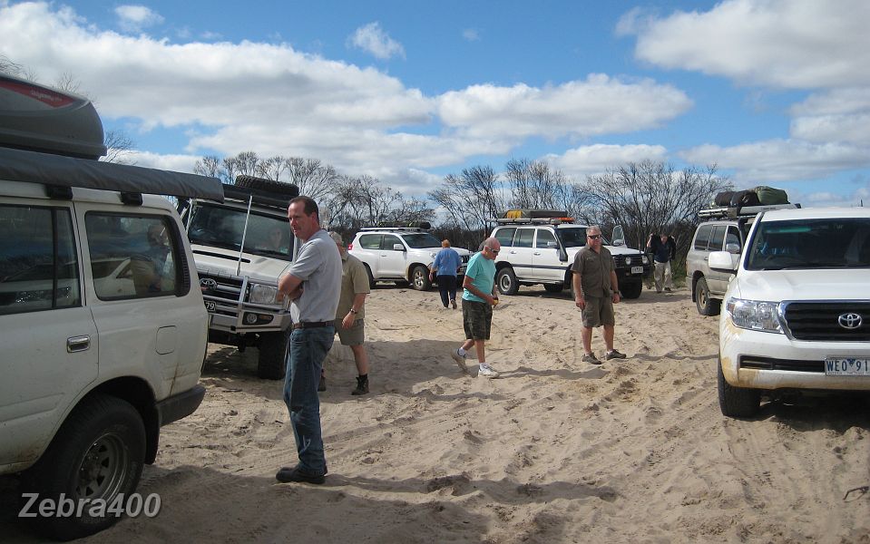14-Milmed Rock car park is a little full.JPG